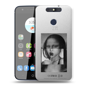 Силиконовый чехол на ZTE Blade V8C с принтом Мона Лиза Силиконовый чехол на ZTE Blade V8C с принтом Мона Лиза
