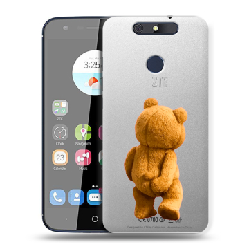 Силиконовый чехол на ZTE Blade V8C с принтом Медведь Силиконовый чехол на ZTE Blade V8C с принтом Медведь