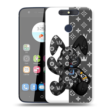 Силиконовый чехол на ZTE Blade V8C с принтом Луи робот Силиконовый чехол на ZTE Blade V8C с принтом Луи робот