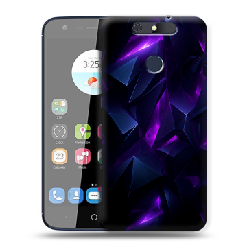 Силиконовый чехол на ZTE Blade V8C с принтом Абстракиция Силиконовый чехол на ZTE Blade V8C с принтом Абстракиция