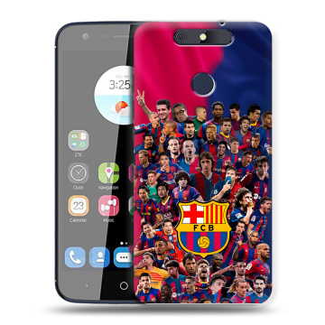Силиконовый чехол на ZTE Blade V8C с принтом Барселона Barcelona Силиконовый чехол на ZTE Blade V8C с принтом Барселона Barcelona