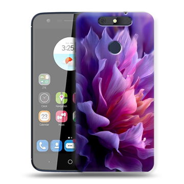 Силиконовый чехол на ZTE Blade V8C с принтом женский цветы Силиконовый чехол на ZTE Blade V8C с принтом женский цветы