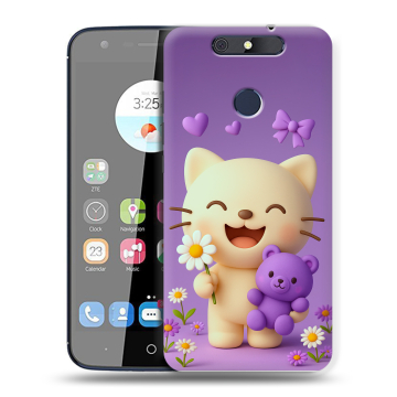 Силиконовый чехол на ZTE Blade V8C с принтом для девочек Силиконовый чехол на ZTE Blade V8C с принтом для девочек