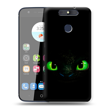 Силиконовый чехол на ZTE Blade V8C с принтом Как приручить дракона Силиконовый чехол на ZTE Blade V8C с принтом Как приручить дракона
