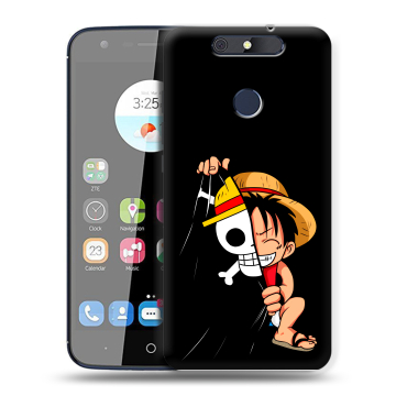 Силиконовый чехол на ZTE Blade V8C с принтом One Piece Ван Пис