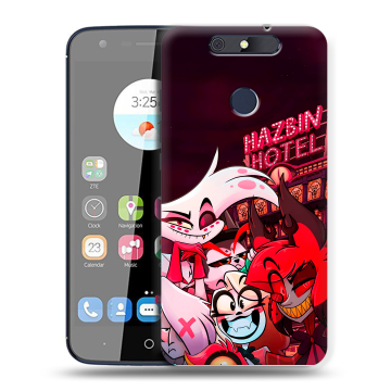 Силиконовый чехол на ZTE Blade V8C с принтом Hazbin Hotel Отель Хазбин Силиконовый чехол на ZTE Blade V8C с принтом Hazbin Hotel Отель Хазбин