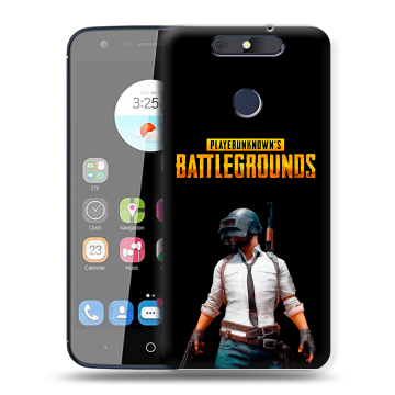 Силиконовый чехол на ZTE Blade V8C с принтом PUGB ПАГБ Силиконовый чехол на ZTE Blade V8C с принтом PUGB ПАГБ