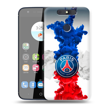 Силиконовый чехол на ZTE Blade V8C с принтом PSG ПСЖ