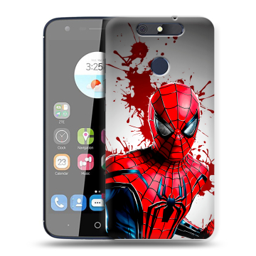 Силиконовый чехол на ZTE Blade V8C с принтом Spiderman Человек паук Силиконовый чехол на ZTE Blade V8C с принтом Spiderman Человек паук