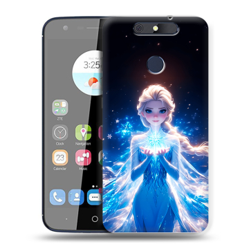 Силиконовый чехол на ZTE Blade V8C с принтом Холодное сердце Frozen Силиконовый чехол на ZTE Blade V8C с принтом Холодное сердце Frozen