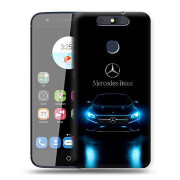 Силиконовый чехол на ZTE Blade V8C с принтом Mercedes Мерседес Силиконовый чехол на ZTE Blade V8C с принтом Mercedes Мерседес