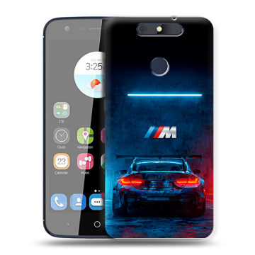 Силиконовый чехол на ZTE Blade V8C с принтом BMW БМВ Силиконовый чехол на ZTE Blade V8C с принтом BMW БМВ