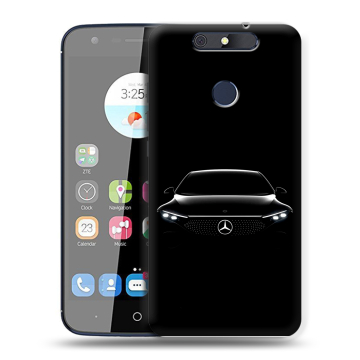Силиконовый чехол на ZTE Blade V8C с принтом Mercedes Мерседес Силиконовый чехол на ZTE Blade V8C с принтом Mercedes Мерседес