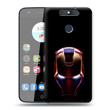 Силиконовый чехол на ZTE Blade V8C с принтом IronMan Железный человек Силиконовый чехол на ZTE Blade V8C с принтом IronMan Железный человек