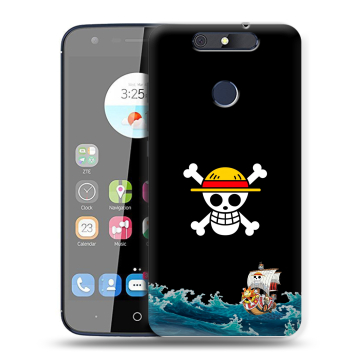 Силиконовый чехол на ZTE Blade V8C с принтом One Piece Ван Пис Силиконовый чехол на ZTE Blade V8C с принтом One Piece Ван Пис
