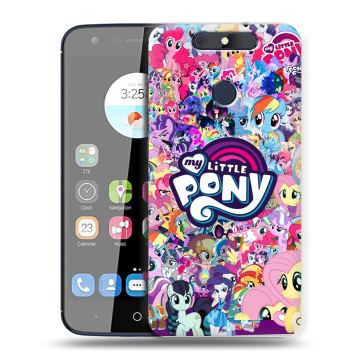 Силиконовый чехол на ZTE Blade V8C с принтом My little pony Дружба чудо Силиконовый чехол на ZTE Blade V8C с принтом My little pony Дружба чудо