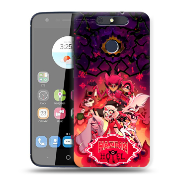 Силиконовый чехол на ZTE Blade V8C с принтом Hazbin Hotel Отель Хазбин Силиконовый чехол на ZTE Blade V8C с принтом Hazbin Hotel Отель Хазбин