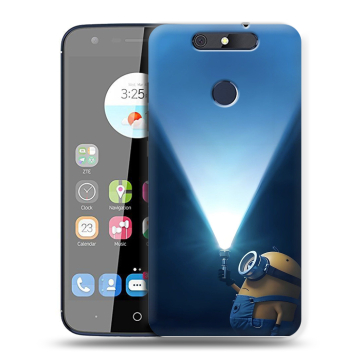 Силиконовый чехол на ZTE Blade V8C с принтом Миньоны Силиконовый чехол на ZTE Blade V8C с принтом Миньоны