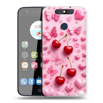 Силиконовый чехол на ZTE Blade V8C с принтом для девочек Силиконовый чехол на ZTE Blade V8C с принтом для девочек