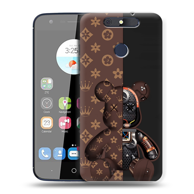 Силиконовый чехол на ZTE Blade V8C с принтом Луи робот Силиконовый чехол на ZTE Blade V8C с принтом Луи робот