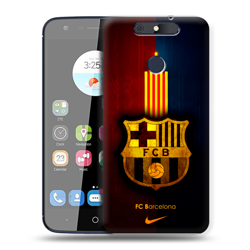 Силиконовый чехол на ZTE Blade V8C с принтом Барселона Barcelona Силиконовый чехол на ZTE Blade V8C с принтом Барселона Barcelona