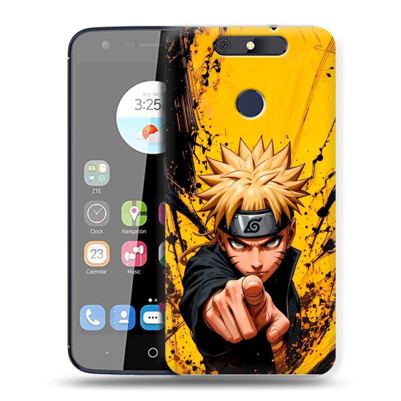 Силиконовый чехол на ZTE Blade V8C с принтом Naruto Наруто Силиконовый чехол на ZTE Blade V8C с принтом Naruto Наруто
