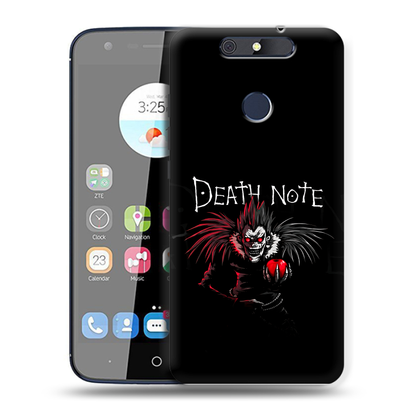 Силиконовый чехол на ZTE Blade V8C с принтом Death note Тетрадь смерти Силиконовый чехол на ZTE Blade V8C с принтом Death note Тетрадь смерти