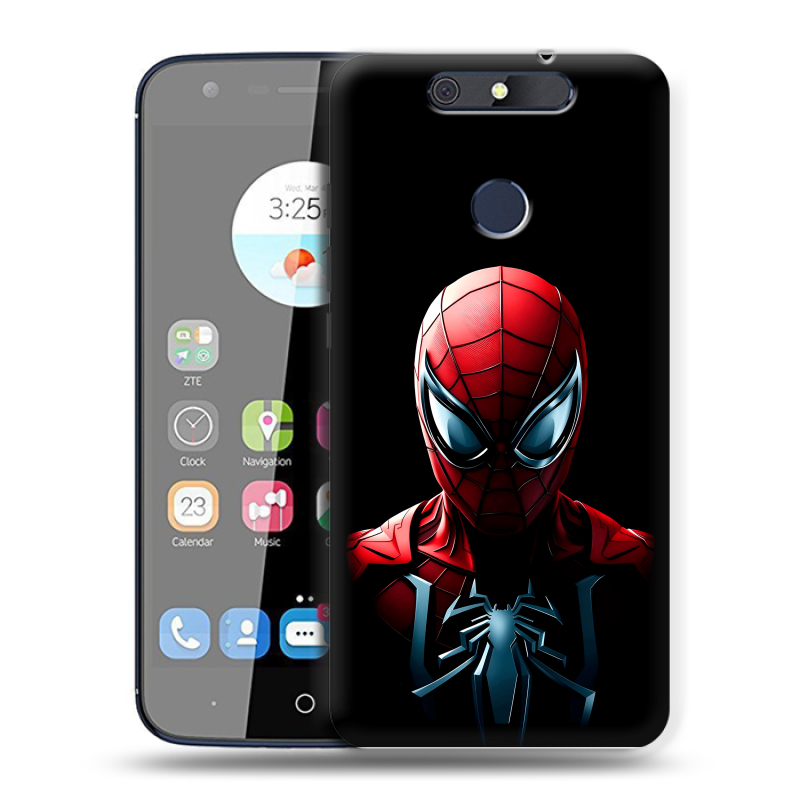 Силиконовый чехол на ZTE Blade V8C с принтом Spiderman Человек паук Силиконовый чехол на ZTE Blade V8C с принтом Spiderman Человек паук