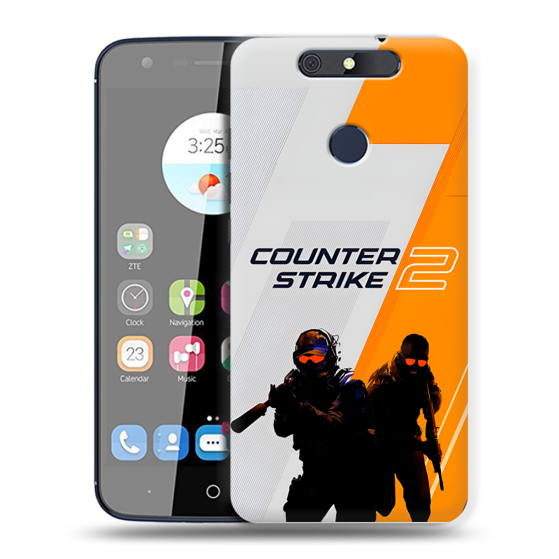 Силиконовый чехол на ZTE Blade V8C с принтом Counter Strike Силиконовый чехол на ZTE Blade V8C с принтом Counter Strike
