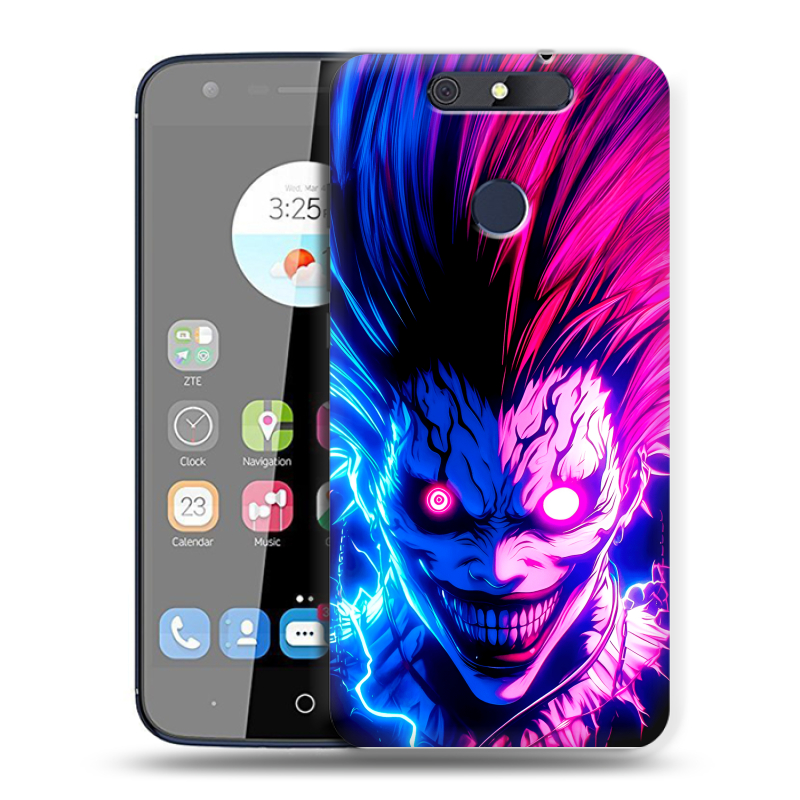 Силиконовый чехол на ZTE Blade V8C с принтом Death note Тетрадь смерти Силиконовый чехол на ZTE Blade V8C с принтом Death note Тетрадь смерти