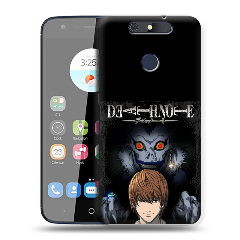 Силиконовый чехол на ZTE Blade V8C с принтом Death note Тетрадь смерти Силиконовый чехол на ZTE Blade V8C с принтом Death note Тетрадь смерти