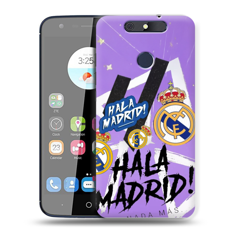 Силиконовый чехол на ZTE Blade V8C с принтом Real Madrid Реал Мадрид Силиконовый чехол на ZTE Blade V8C с принтом Real Madrid Реал Мадрид