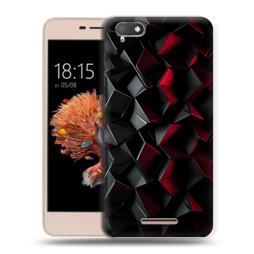 Силиконовый чехол на BQ Strike Power 4G с принтом Абстракция Силиконовый чехол на BQ Strike Power 4G с принтом Абстракция