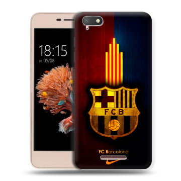 Силиконовый чехол на BQ Strike Power 4G с принтом Барселона Barcelona