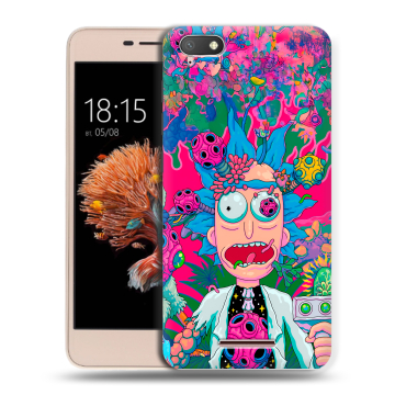Силиконовый чехол на BQ Strike Power 4G с принтом Рик и Морти Rick Morty Силиконовый чехол на BQ Strike Power 4G с принтом Рик и Морти Rick Morty