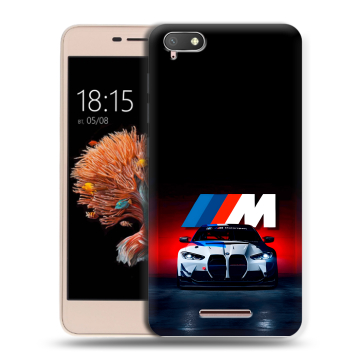 Силиконовый чехол на BQ Strike Power 4G с принтом БМВ BMW Силиконовый чехол на BQ Strike Power 4G с принтом БМВ BMW