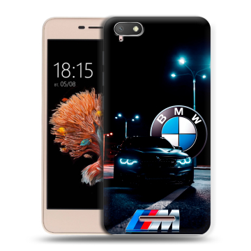 Силиконовый чехол на BQ Strike Power 4G с принтом БМВ BMW Силиконовый чехол на BQ Strike Power 4G с принтом БМВ BMW