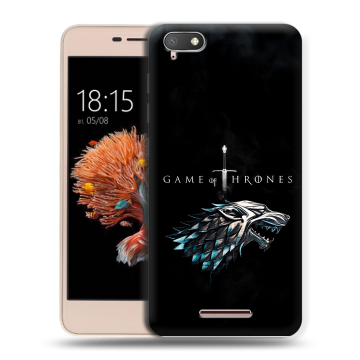 Силиконовый чехол на BQ Strike Power 4G с принтом Игра Престолов Game Thrones