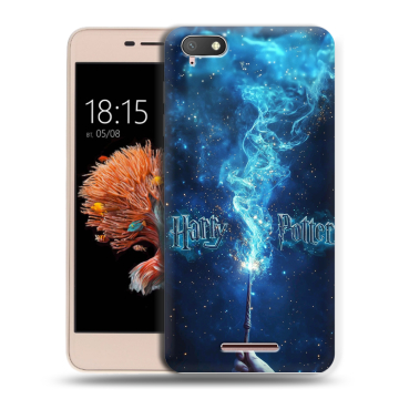 Силиконовый чехол на BQ Strike Power 4G с принтом Harry Potter Гарри Поттер