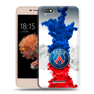 Силиконовый чехол на BQ Strike Power 4G с принтом PSG ПСЖ Силиконовый чехол на BQ Strike Power 4G с принтом PSG ПСЖ