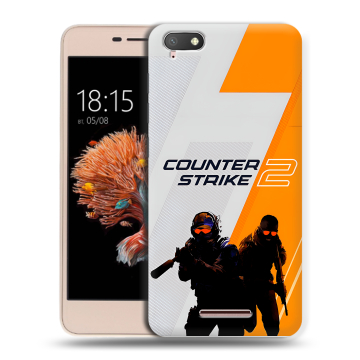 Силиконовый чехол на BQ Strike Power 4G с принтом Counter Strike Силиконовый чехол на BQ Strike Power 4G с принтом Counter Strike