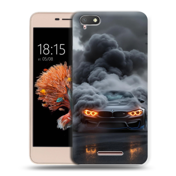 Силиконовый чехол на BQ Strike Power 4G с принтом BMW БМВ Силиконовый чехол на BQ Strike Power 4G с принтом BMW БМВ