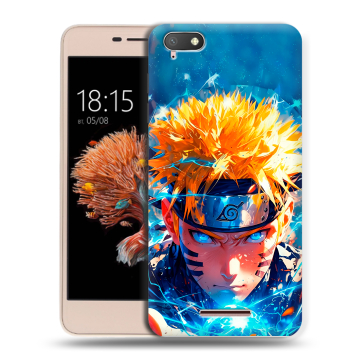 Силиконовый чехол на BQ Strike Power 4G с принтом Аниме Наруто Naruto Силиконовый чехол на BQ Strike Power 4G с принтом Аниме Наруто Naruto