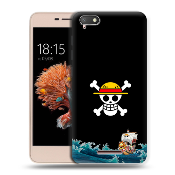 Силиконовый чехол на BQ Strike Power 4G с принтом One Piece Ван Пис