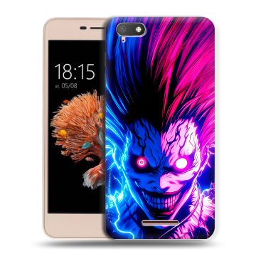 Силиконовый чехол на BQ Strike Power 4G с принтом Death note Тетрадь смерти Силиконовый чехол на BQ Strike Power 4G с принтом Death note Тетрадь смерти