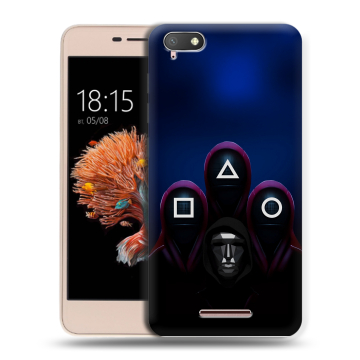 Силиконовый чехол на BQ Strike Power 4G с принтом Игра Кальмара Силиконовый чехол на BQ Strike Power 4G с принтом Игра Кальмара