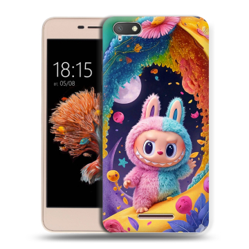 Силиконовый чехол на BQ Strike Power 4G с принтом Labubu Лабубу Силиконовый чехол на BQ Strike Power 4G с принтом Labubu Лабубу