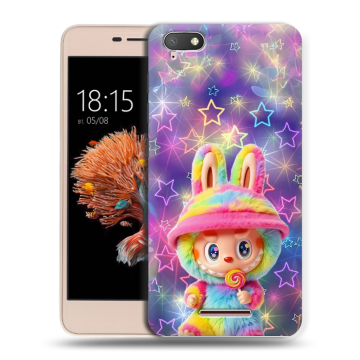 Силиконовый чехол на BQ Strike Power 4G с принтом Labubu Лабубу Силиконовый чехол на BQ Strike Power 4G с принтом Labubu Лабубу