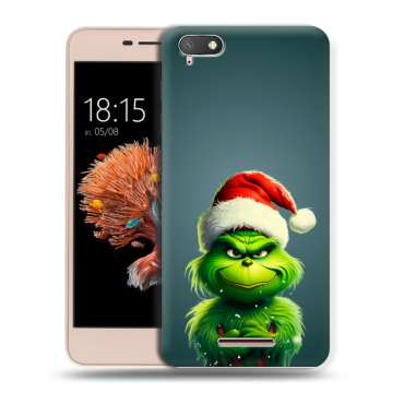 Силиконовый чехол на BQ Strike Power 4G с принтом Новый год Силиконовый чехол на BQ Strike Power 4G с принтом Новый год