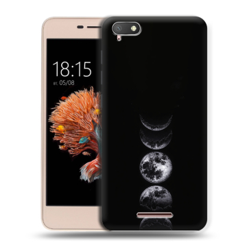 Силиконовый чехол на BQ Strike Power 4G с принтом женский Силиконовый чехол на BQ Strike Power 4G с принтом женский